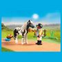 Voir la diapositive 3 : PLAYMOBIL 71242 - Cavalière cheval monitrice