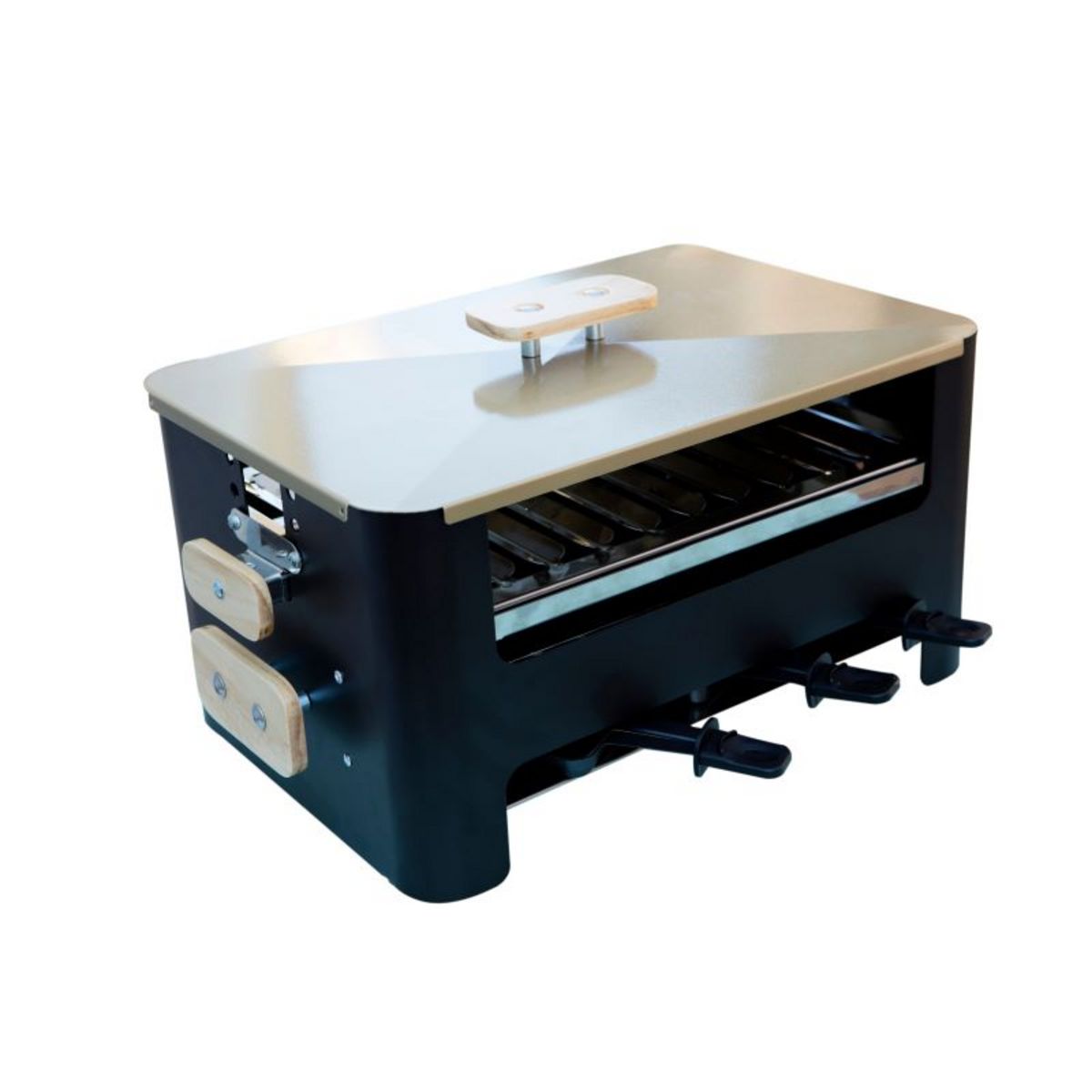 Imor Barbecue charbon de bois de table en acier FAMILY