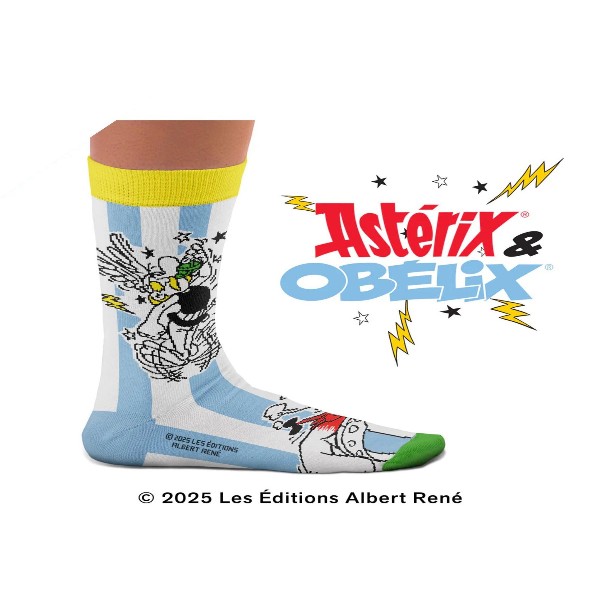 Voir la diapositive 3 : SOCK AFFAIRS Chaussettes astérix & obélix