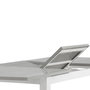 Voir la diapositive 5 : Paris Prix Table de Jardin Extensible  Albany  152-210cm Blanc & Gris