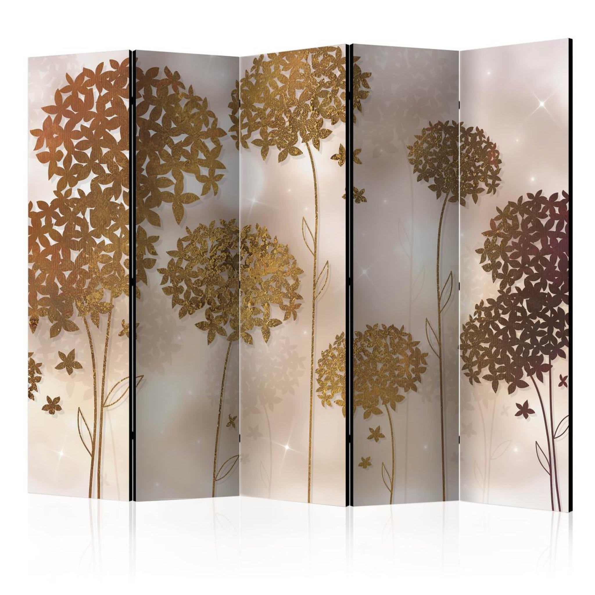 Paris Prix Paravent 5 volets  golden garden  172x225cm
