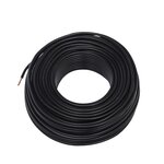 ZENITECH Câble électrique HO7V-U 2,5mm2 Noir - 25m