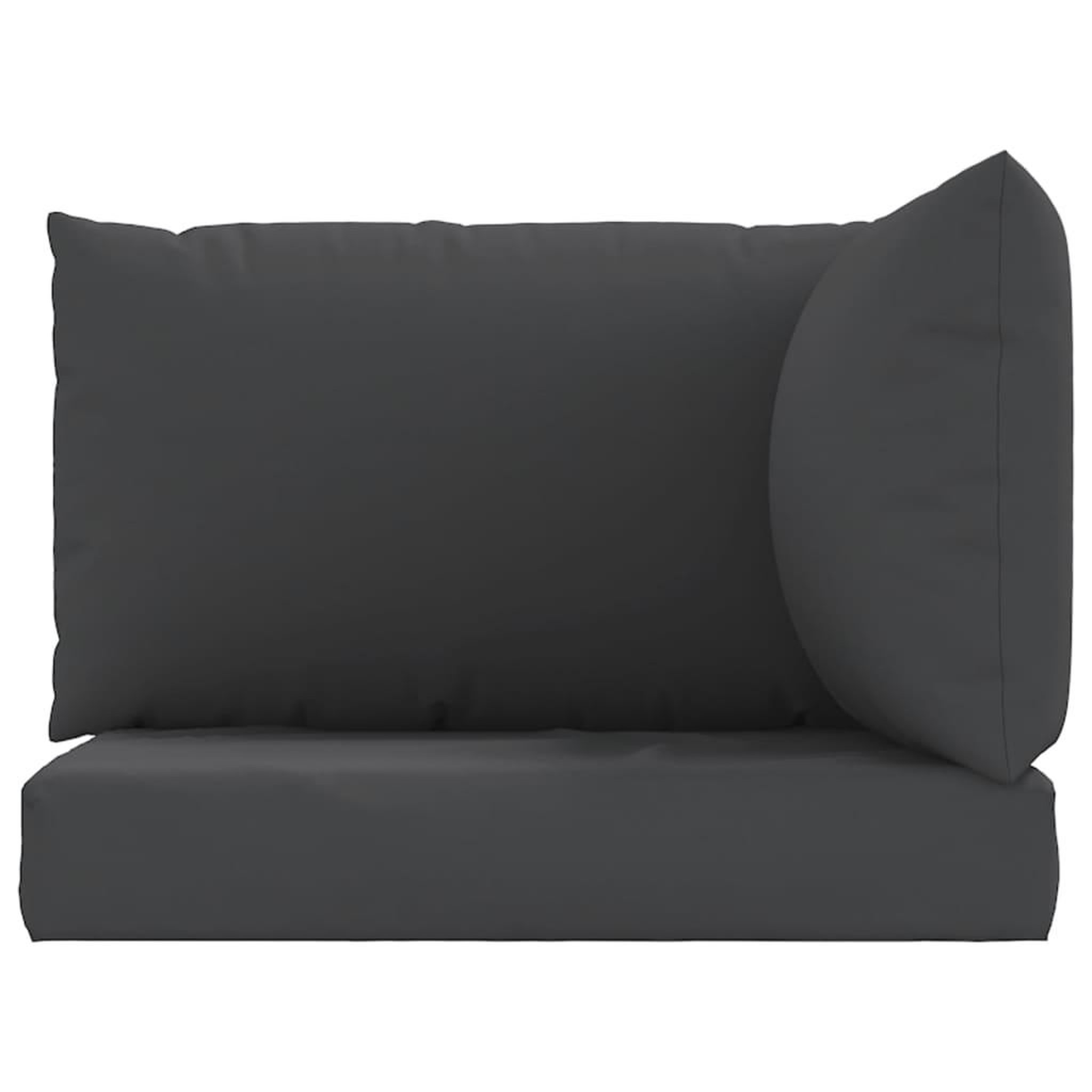 Voir la diapositive 4 : VIDAXL Coussins de palette lot de 3 noir tissu oxford