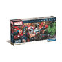 Voir la diapositive 1 : CLEMENTONI Puzzle 1000 pièces Marvel Avengers panorama – Puzzle adulte – Format compact – Clementoni