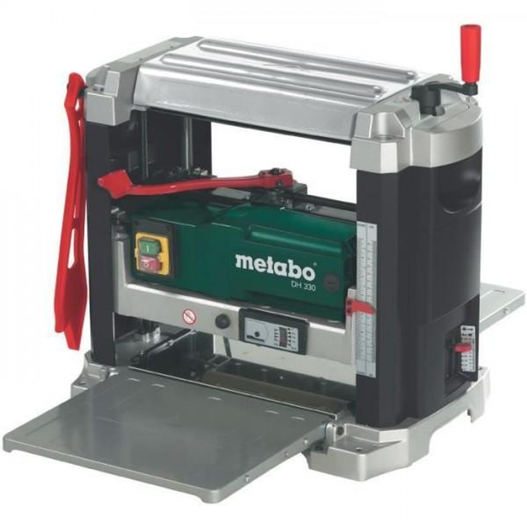 Voir la diapositive 1 : METABO Rabot de chantier METABO DH 330 - 1800 W - Réglage précis de l'épaisseur de copeau