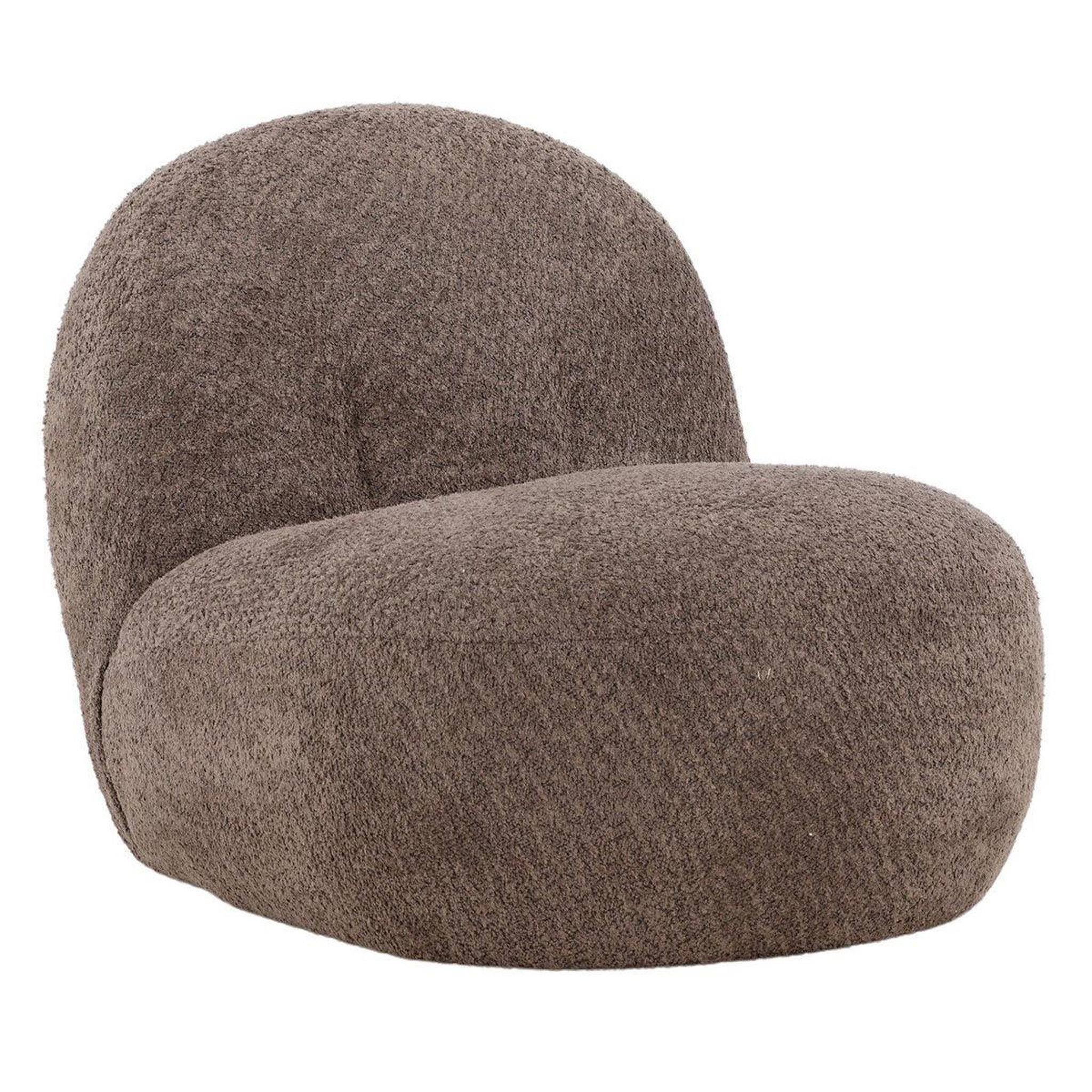 Paris Prix Fauteuil design bouclette  ohama  87cm marron