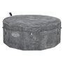 Voir la diapositive 6 : BESTWAY Spa gonflable BESTWAY - Lay-Z-Spa Carrara - 140 airjets - 170 x 65 cm - 4 a 6 places - Rond (couverture, cartouche, 4 appuie-tet