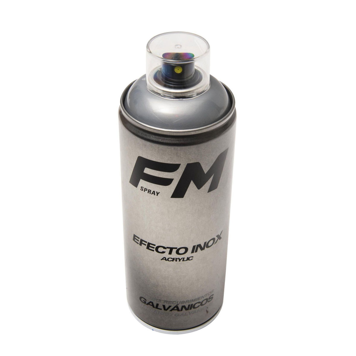 FM SPRAY Bombe spray revêtement effet inox 400ml