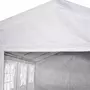 SWEEEK Tente de réception 4 x 8 m - Lutecia -  Blanc - tente de jardin idéale pour réception à utiliser comme pavillon. chapiteau ou tonnelle.