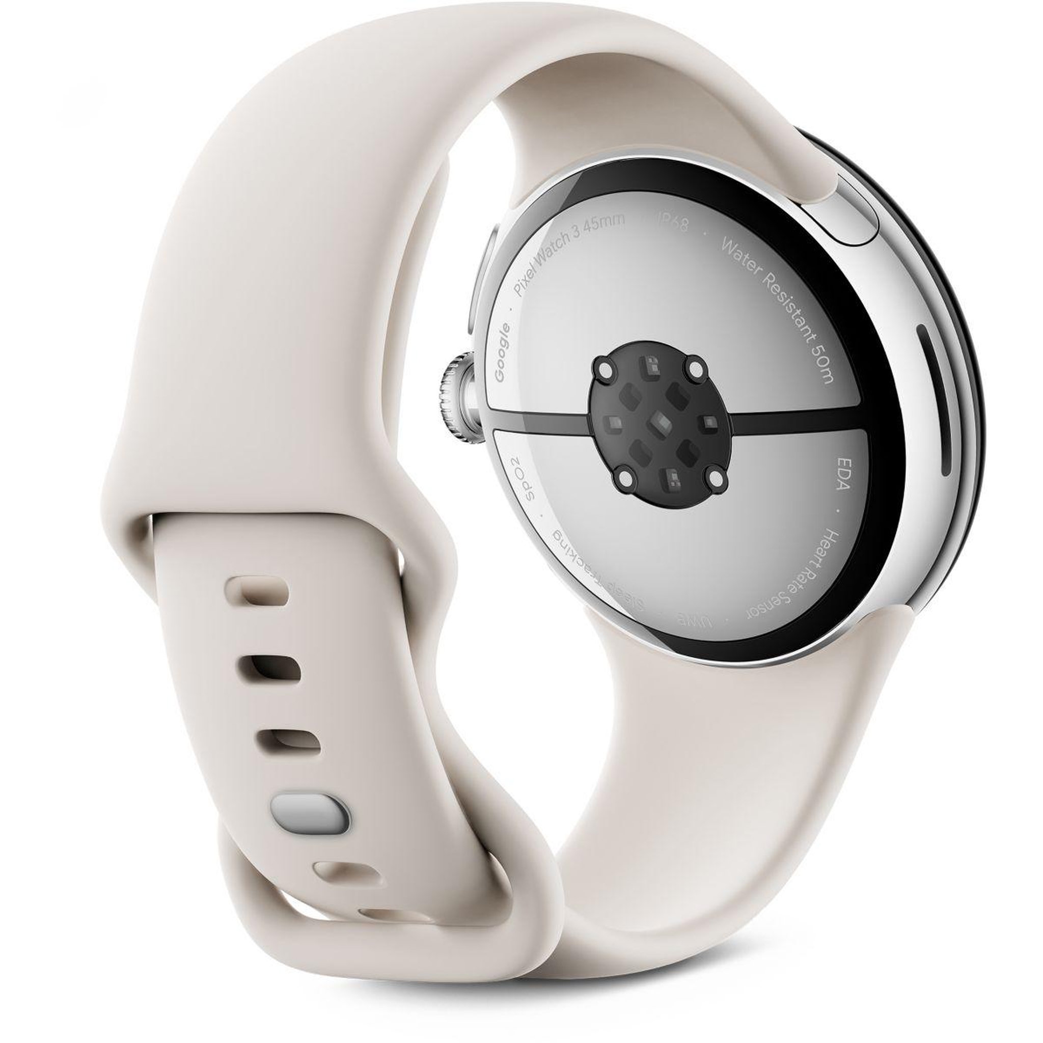 Voir la diapositive 4 : GOOGLE Montre connectée Pixel Watch 3 45 mm Argent Poli 4G
