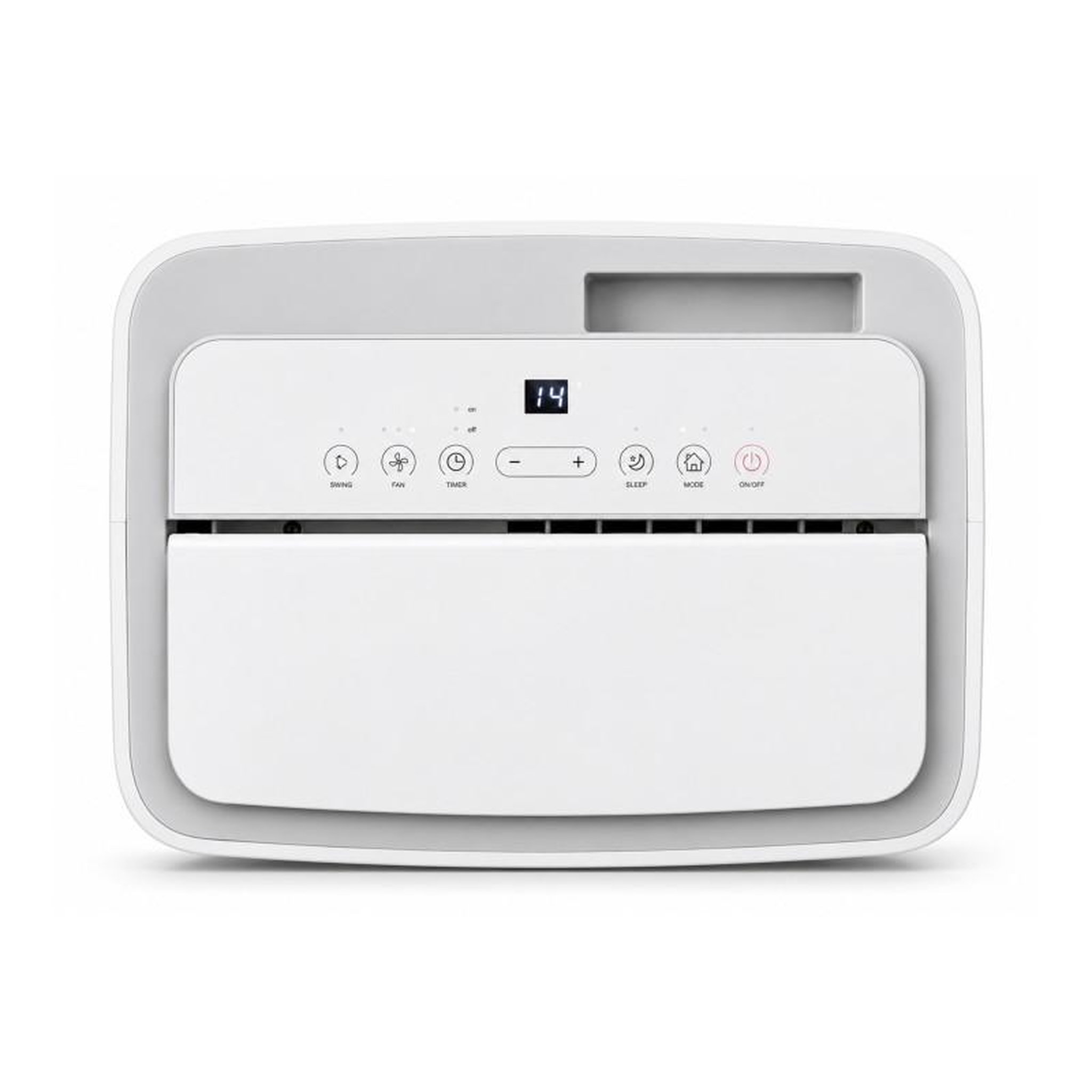 Voir la diapositive 6 : Climatiseur mobile - 12000 btu - télécommande