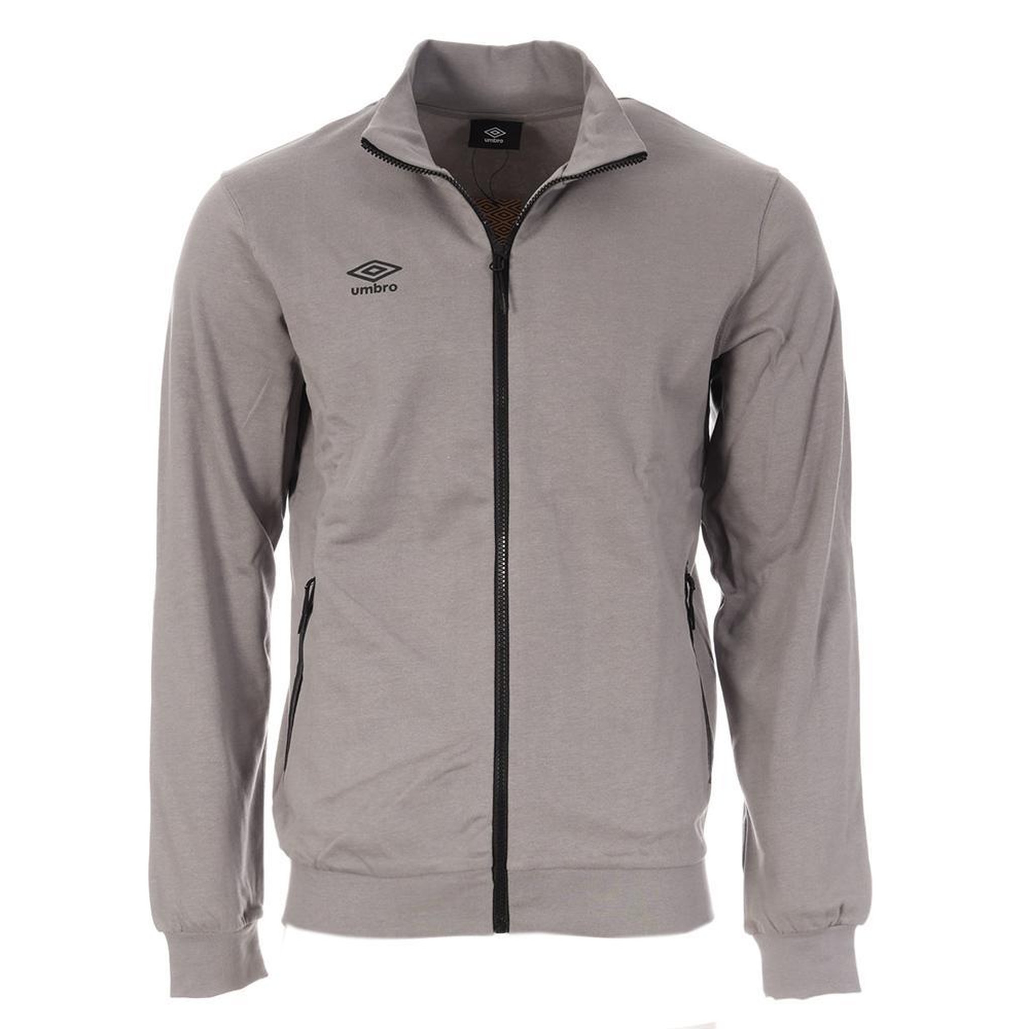 UMBRO Veste de survêtement grise foncé homme umbro bas net. Coloris disponibles : Gris