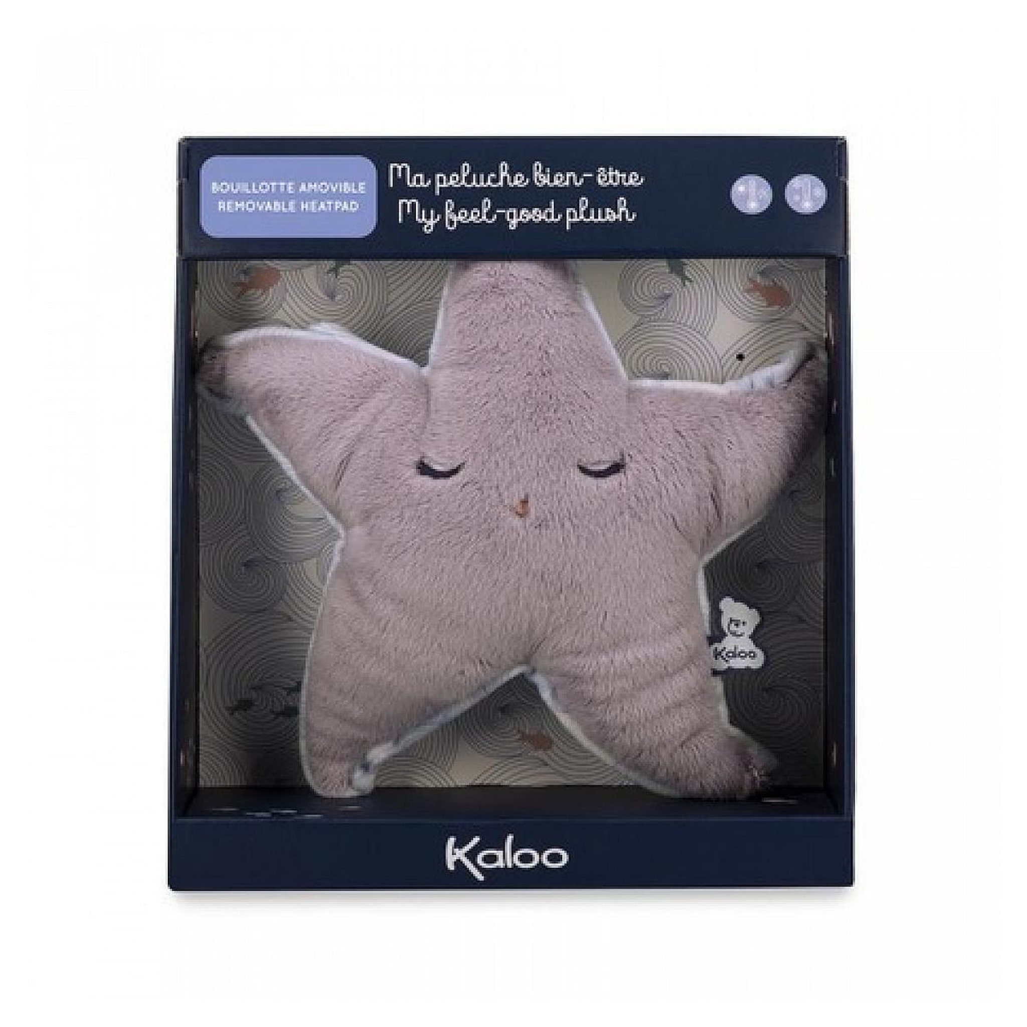 Voir la diapositive 2 : Kaloo Petit calme peluche bien etre etoile de mer