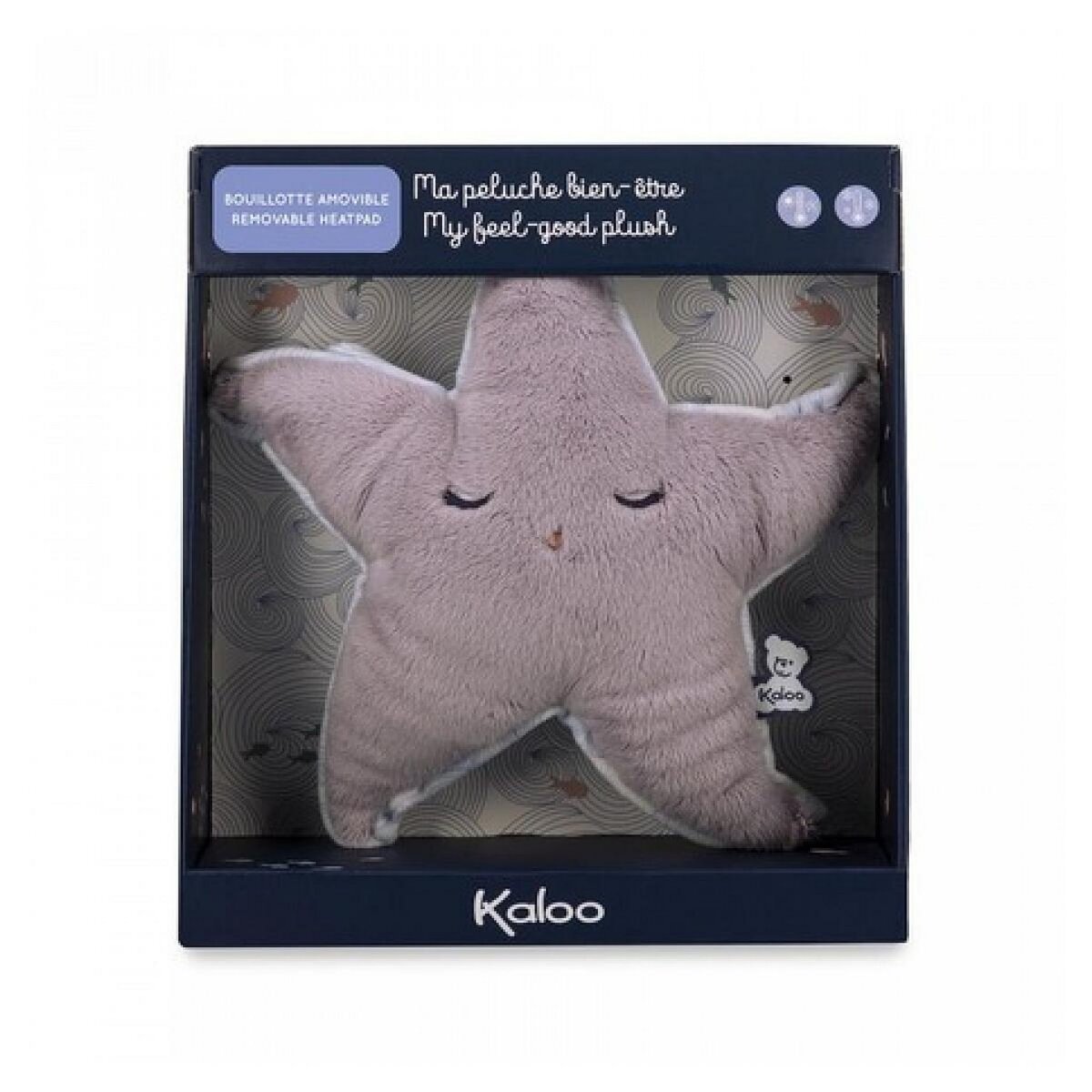Kaloo Petit calme peluche bien etre etoile de mer