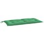 Voir la diapositive 2 : VIDAXL Coussin de banc de jardin vert 100x50x7 cm tissu oxford