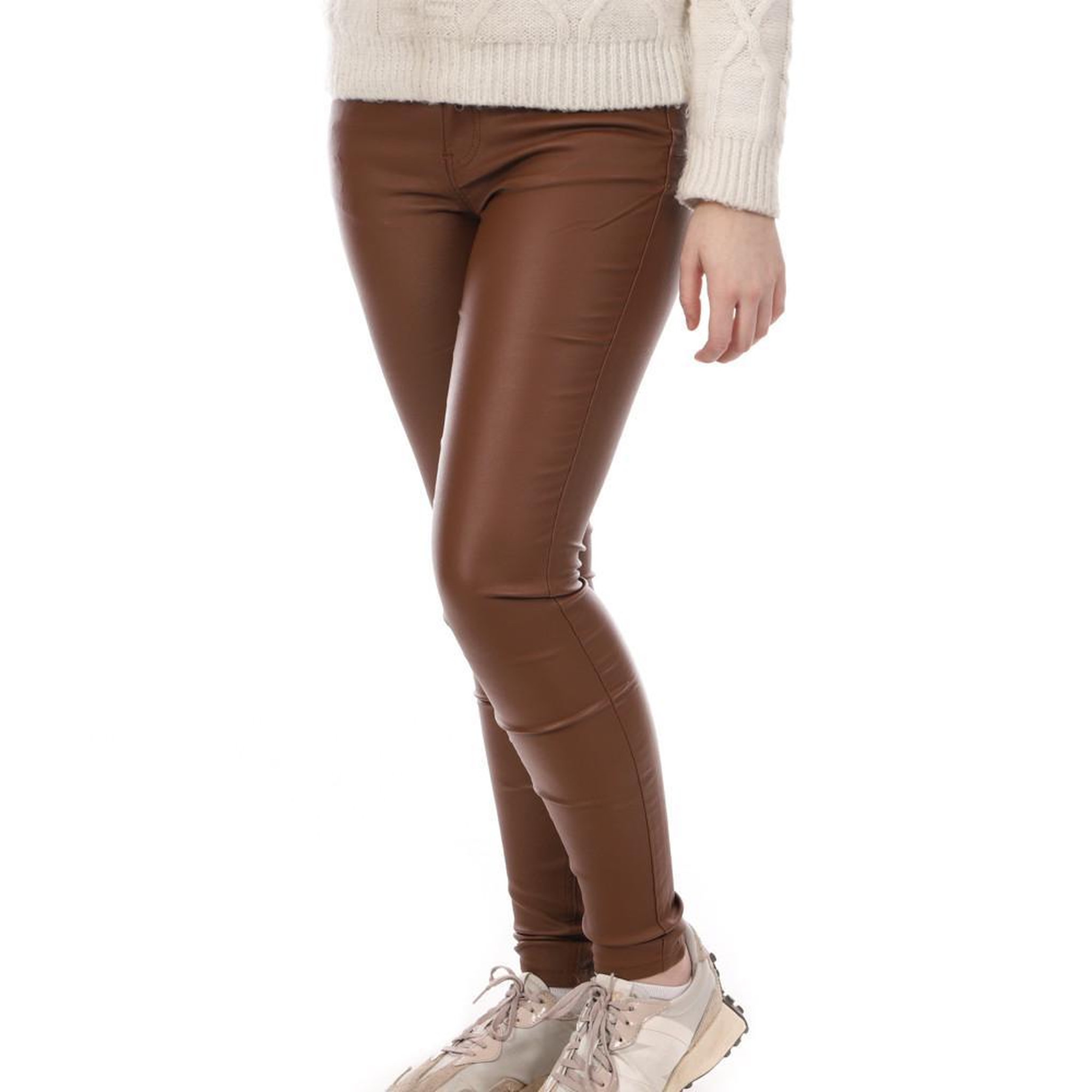 Voir la diapositive 1 : MONDAY PREMIUM Pantalon skinny enduit  Monday Premium Paillettes