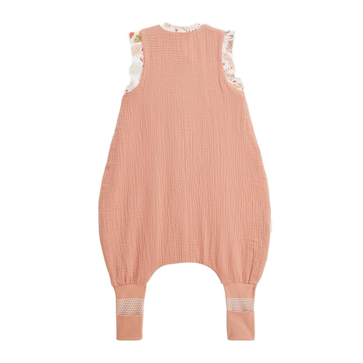 Petit Béguin Turbulette d'été en gaze de coton avec pieds retroussables Mindanao