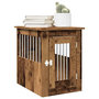 Voir la diapositive 1 : VIDAXL Meuble de cage chien vieux bois 45x62x59 cm bois d'ingenierie