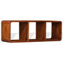 Voir la diapositive 1 : VIDAXL Meuble TV Bois massif avec finition miel 120 x 30 x 40 cm
