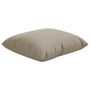 Voir la diapositive 5 : VIDAXL Coussins de canape lot de 4 taupe 50x50 cm tissu
