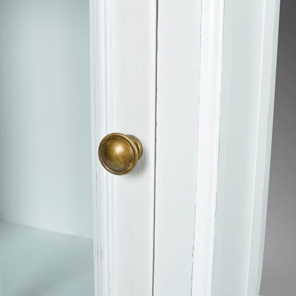 VIDAXL Meuble de bibliotheque avec 3 etageres Blanc Bois