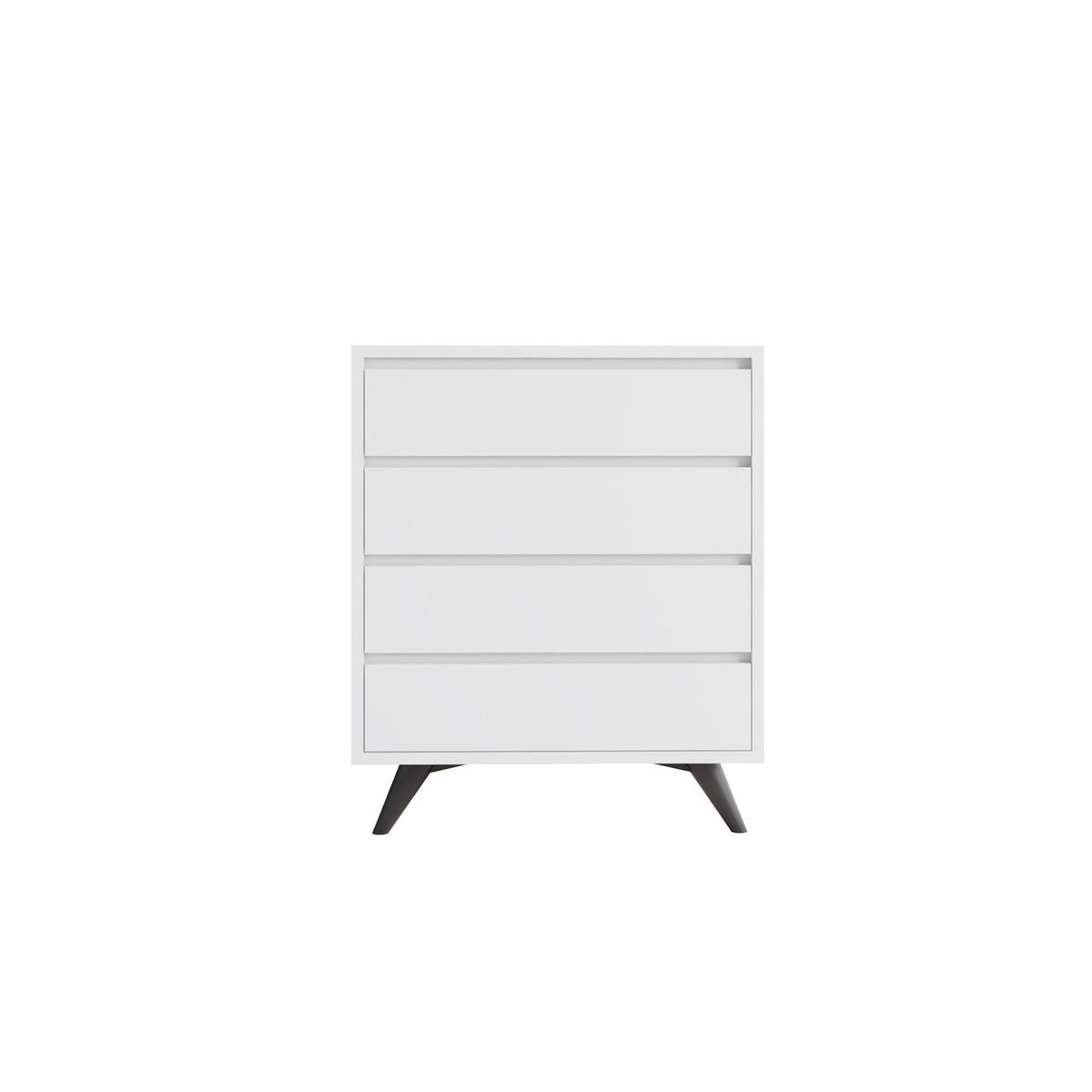 Habitat et Jardin Commode en bois  Suvera  - 70 x 40 x 86 cm - Blanc
