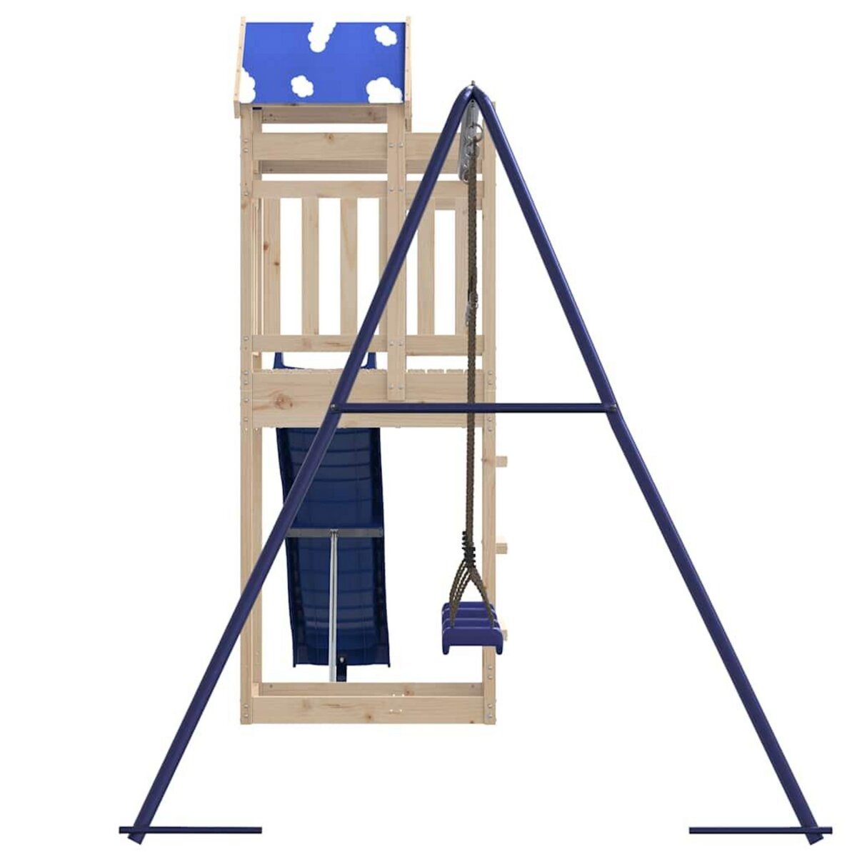 VIDAXL Aire de jeux d'exterieur bois de pin massif