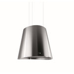 TURBOAIR Hotte décorative îlot 50cm 68db 581m3/h inox - gioiaix/f/50