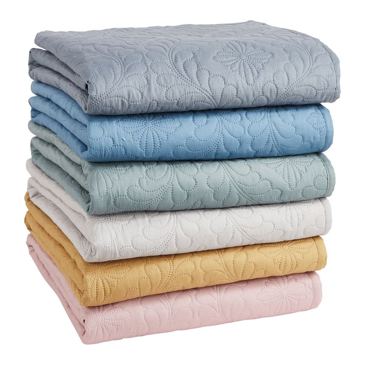 ACTUEL Couverture unie en microfibre 