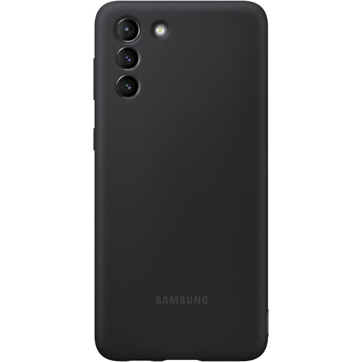 Samsung Coque S21+ Silicone noir