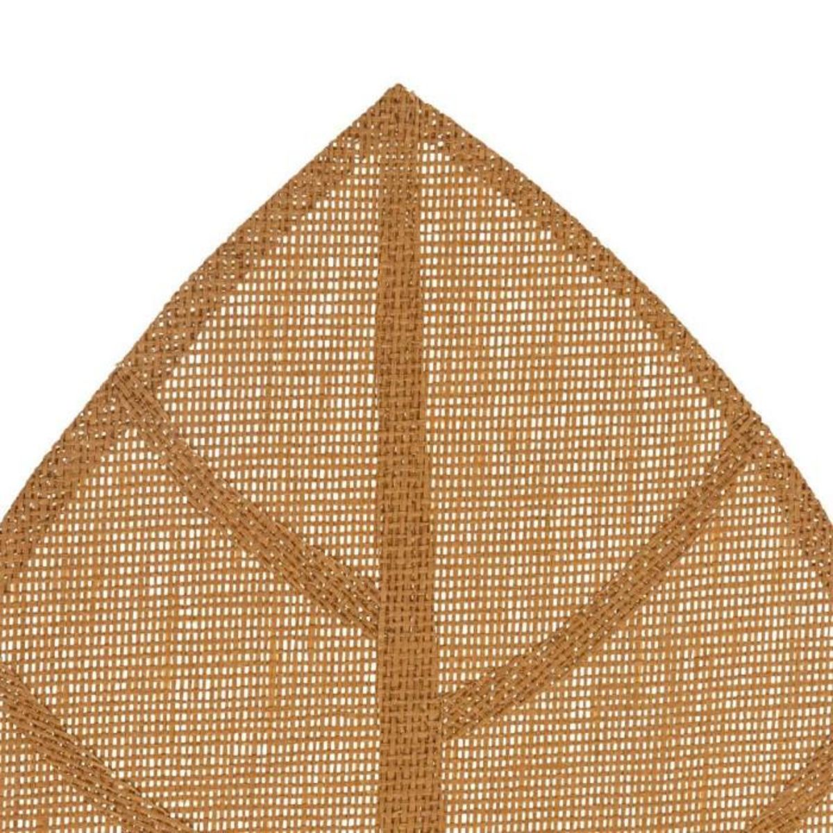 SECRET DE GOURMET Set de Table  Feuille  33x50cm Marron Clair