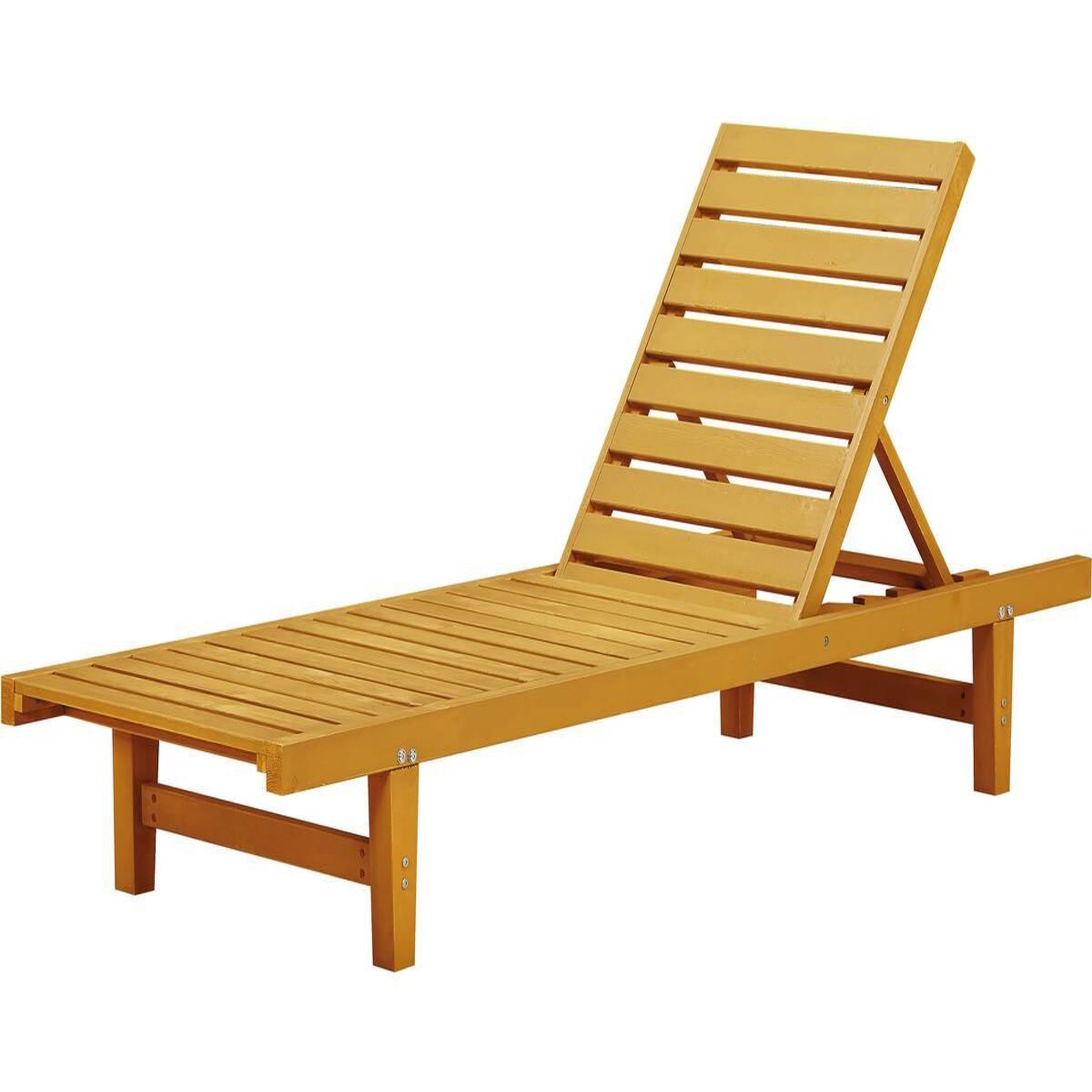 Voir la diapositive 1 : Habitat et Jardin Bain de Soleil en bois  Rawai  -  Marron clair