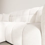 Voir la diapositive 6 : LISA DESIGN Mini ray - canapé d'angle gauche 4 places en tissu texturé