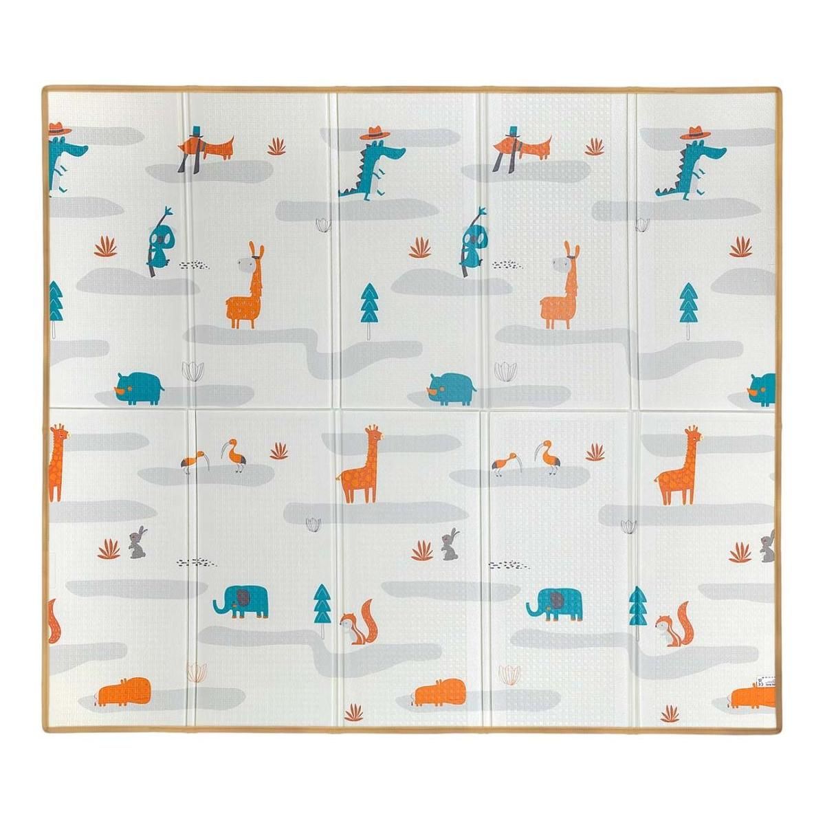 MILLY MALLY Tapis de jeu pliable  Ville et Champs