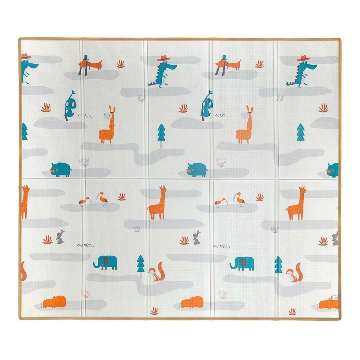 MILLY MALLY Tapis de jeu pliable  Ville et Champs