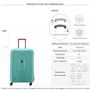 Voir la diapositive 2 : Delsey Valise rigide Moncey 69cm TSA Polypropylène