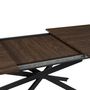 Voir la diapositive 6 : Paris Prix Table à Manger Extensible  Tiffany  150-210cm Marron