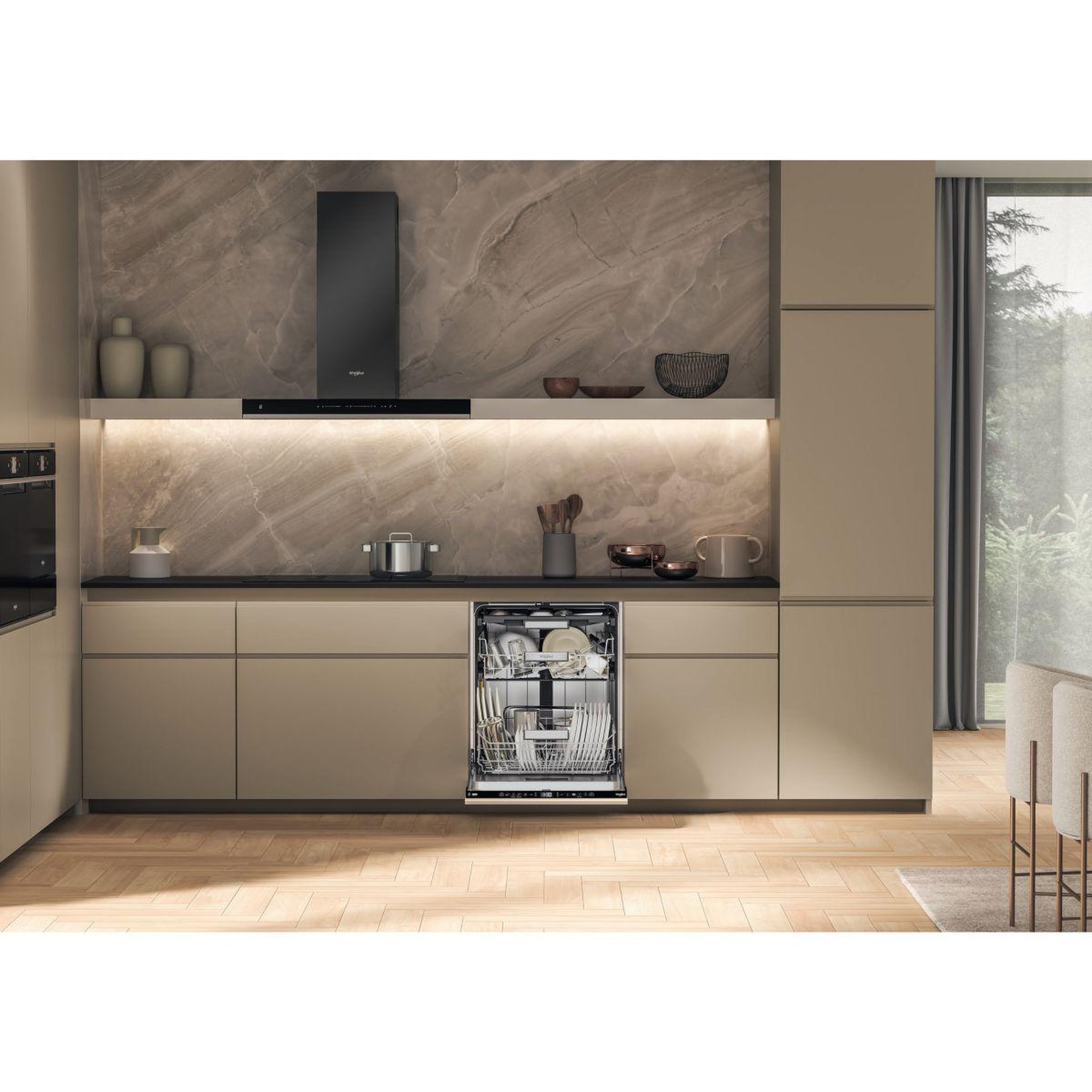 Voir la diapositive 4 : Whirlpool Lave vaisselle encastrable W7IHT40TS MaxiSpace
