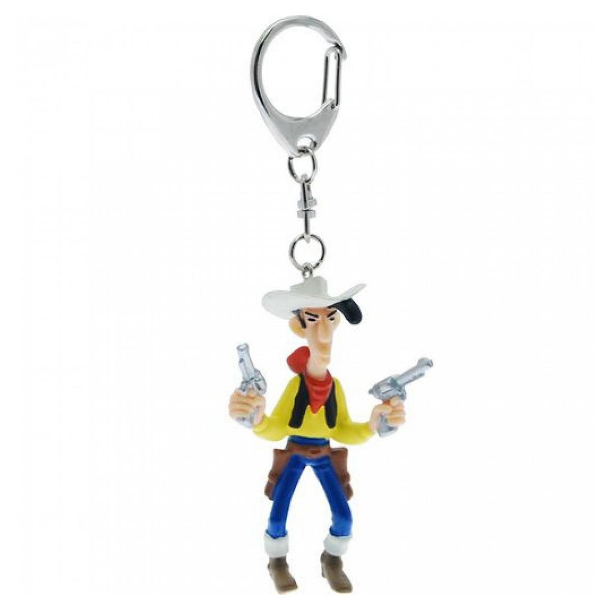 Plastoy Porte cles Lucky Luke 2 pistolets