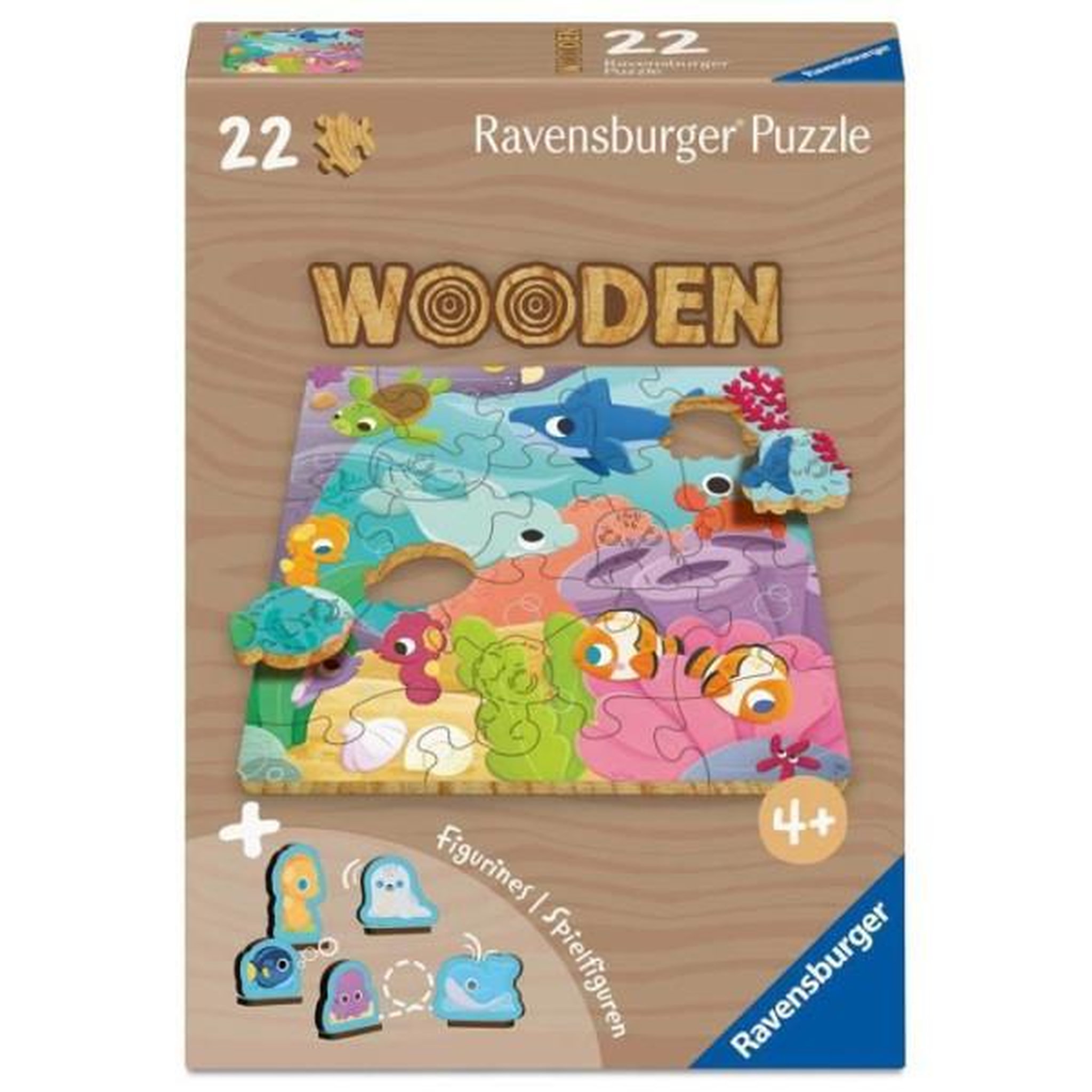 RAVENSBURGER Monde sous-marin - puzzle bois
