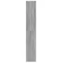 VIDAXL Armoire de bain Sonoma gris 30x30x183,5 cm Bois d'ingenierie