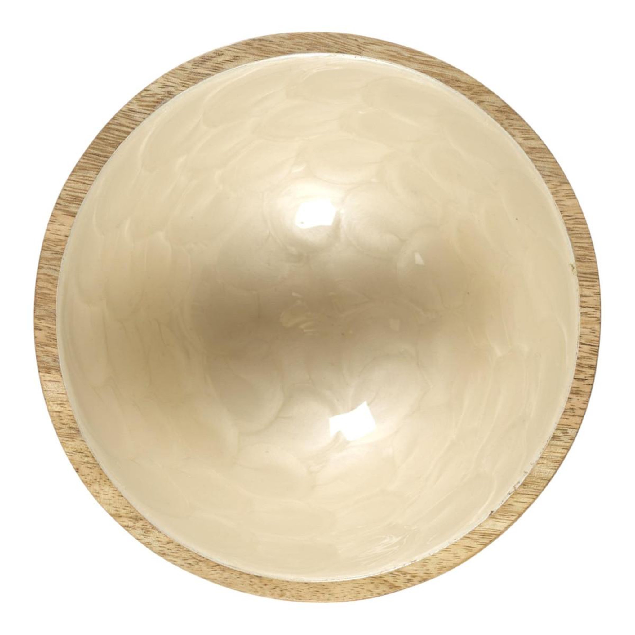 Voir la diapositive 2 : The Home Deco Factory Coupelle en Bois  Nerina  15cm Beige
