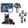 Voir la diapositive 1 : FILA Pack Fila jr j-one noir/rouge T32-36 + tripack+ casque