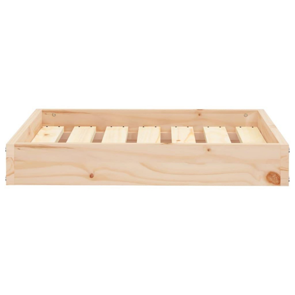 VIDAXL Lit pour chien 61,5x49x9 cm Bois de pin solide