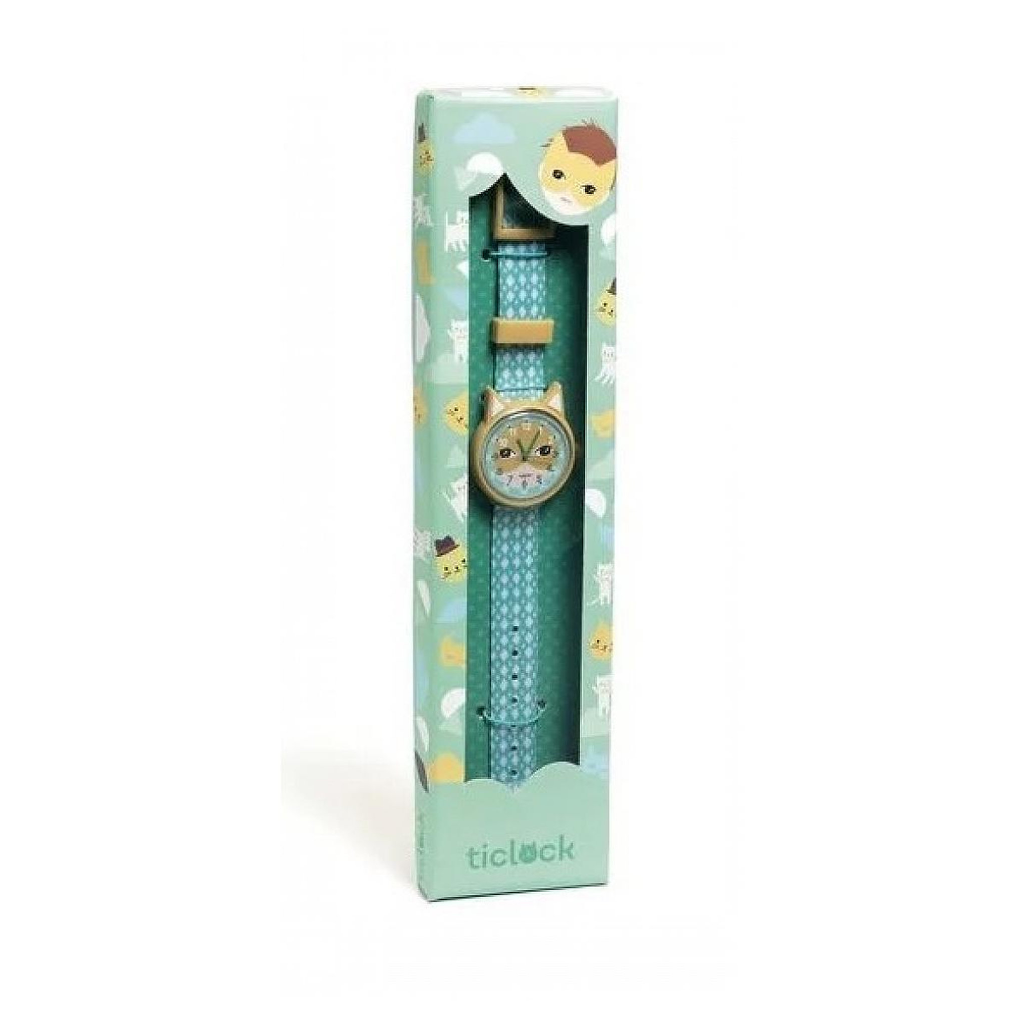 Voir la diapositive 2 : Djeco Ticlock Montre fete pour enfant