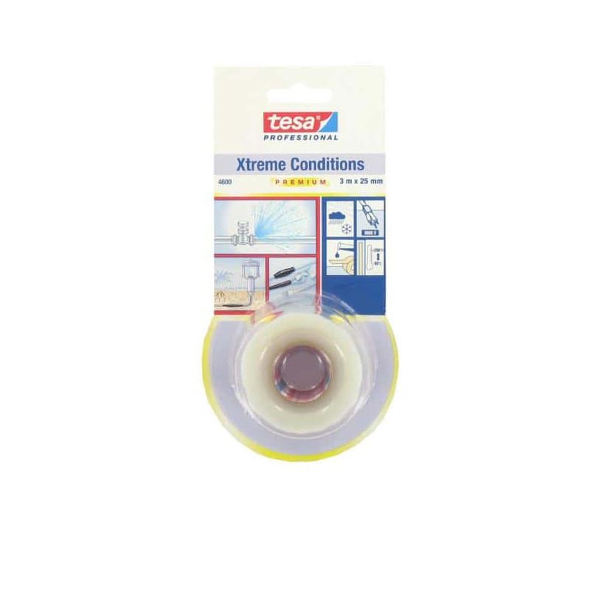Tesa Auto-amalgamant tesa xtreme conditions 4600 transparent 25mm x 3m