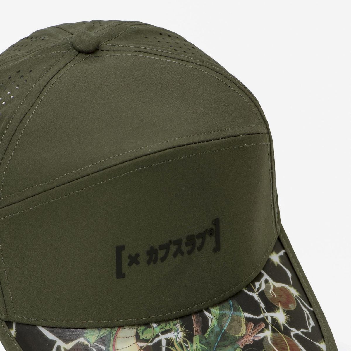 CAPSLAB Casquette 6 pans avec visière 3D