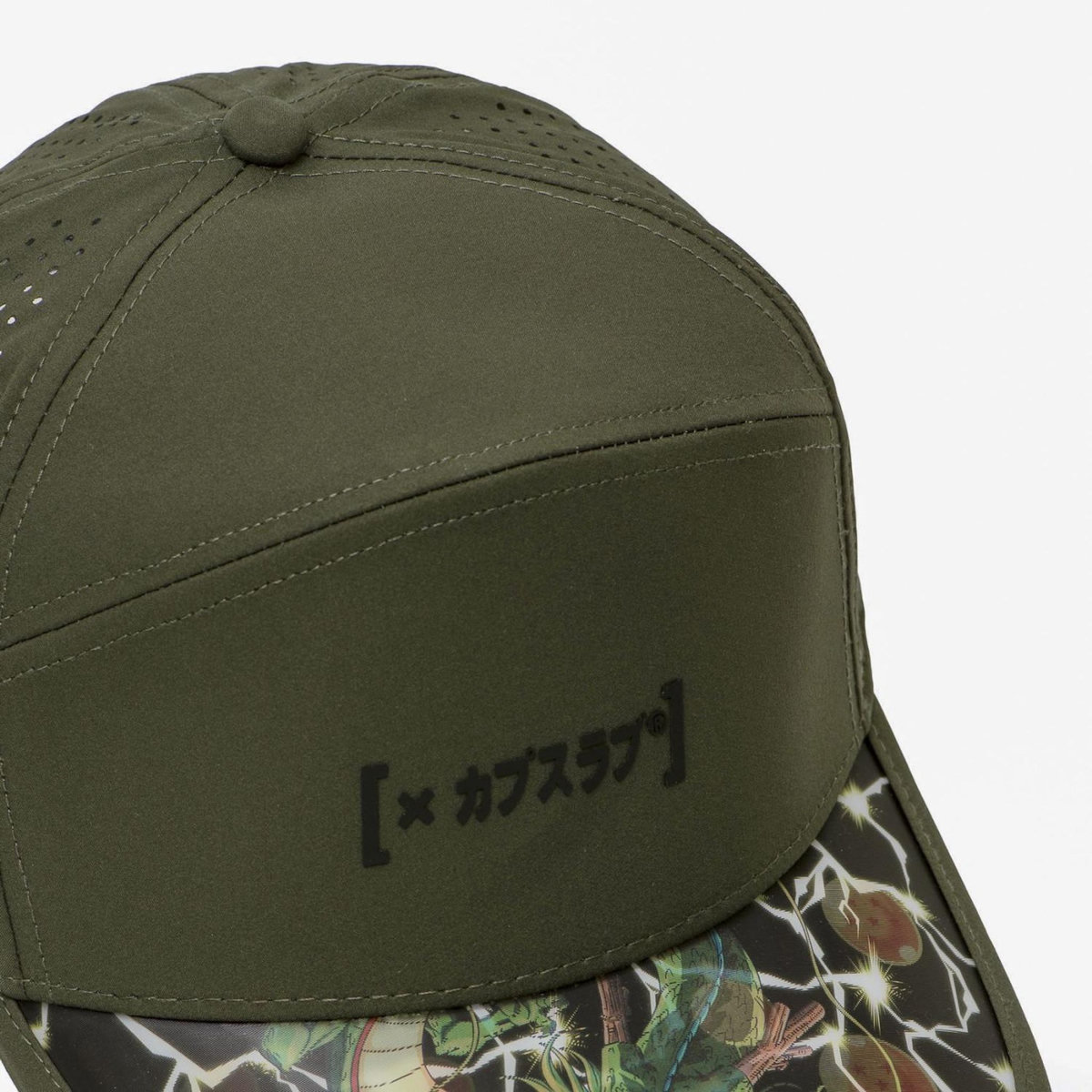 CAPSLAB Casquette 6 pans avec visière 3D