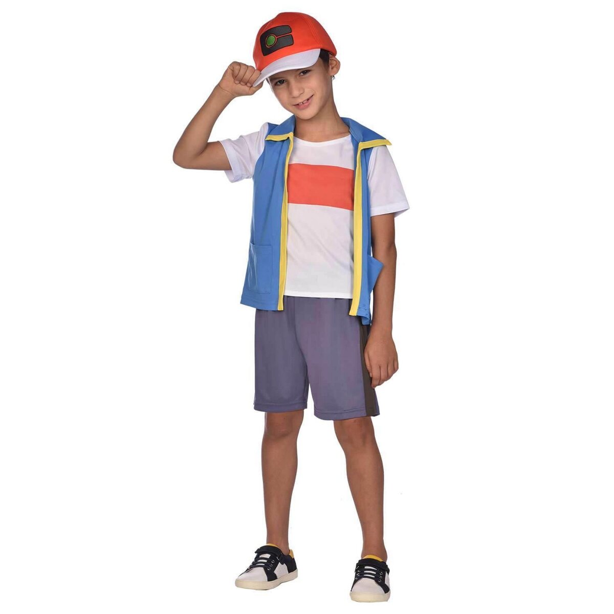 Déguisement Pokémon - Sacha - Enfant - 4/6 ans (104 à 116 cm) pas
