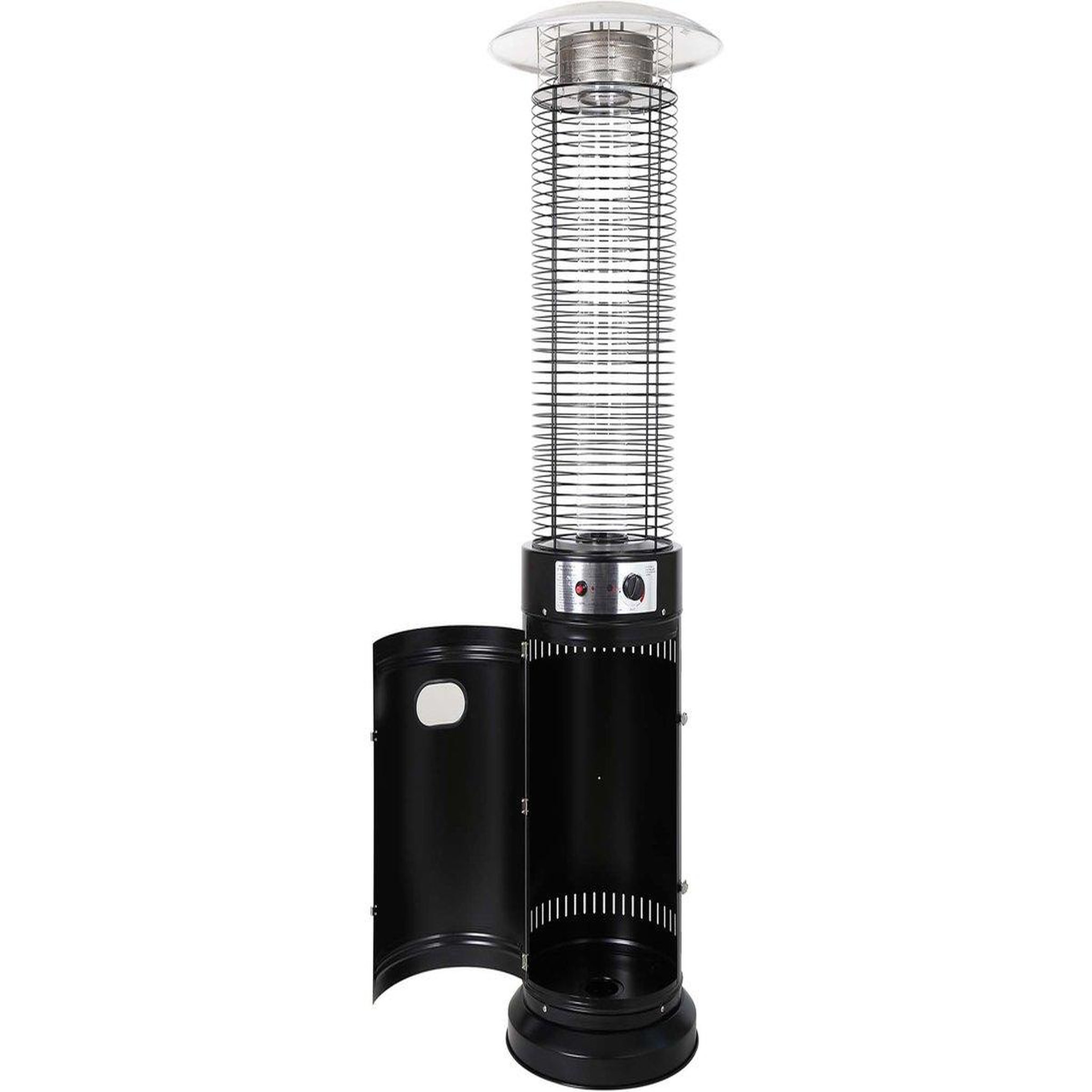 Voir la diapositive 3 : Habitat et Jardin Parasol chauffant gaz  Flamma  11 KW - Noir